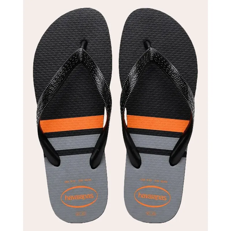 Chinelo Havaianas Masculino Color Essential Preto 45/46