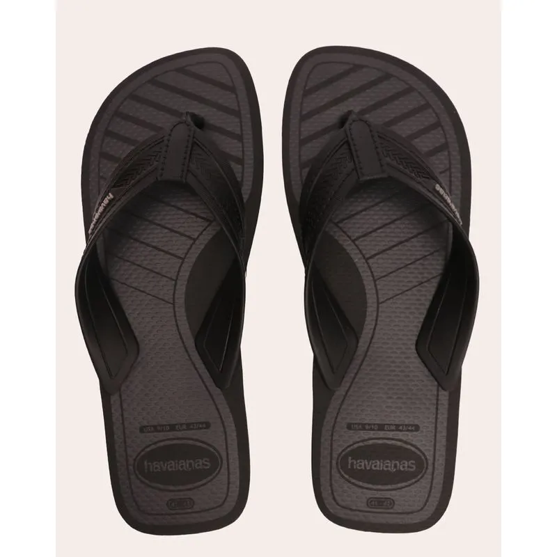 Chinelo Havaianas Masculino Power Tiras Largas Preto 41/42