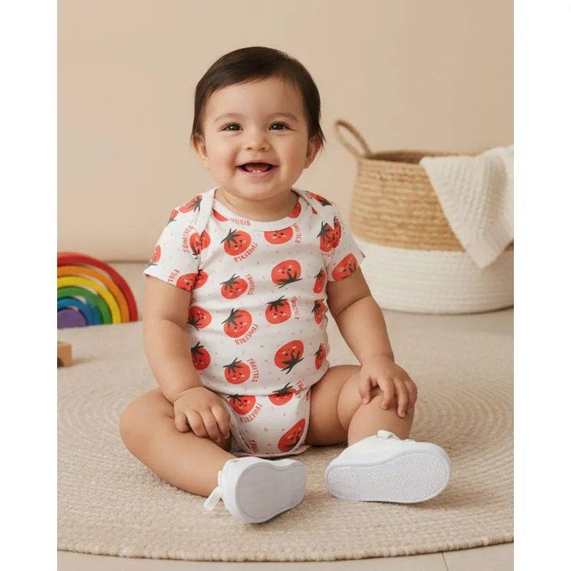 Body Bebê Estampas Sortidas Off White G