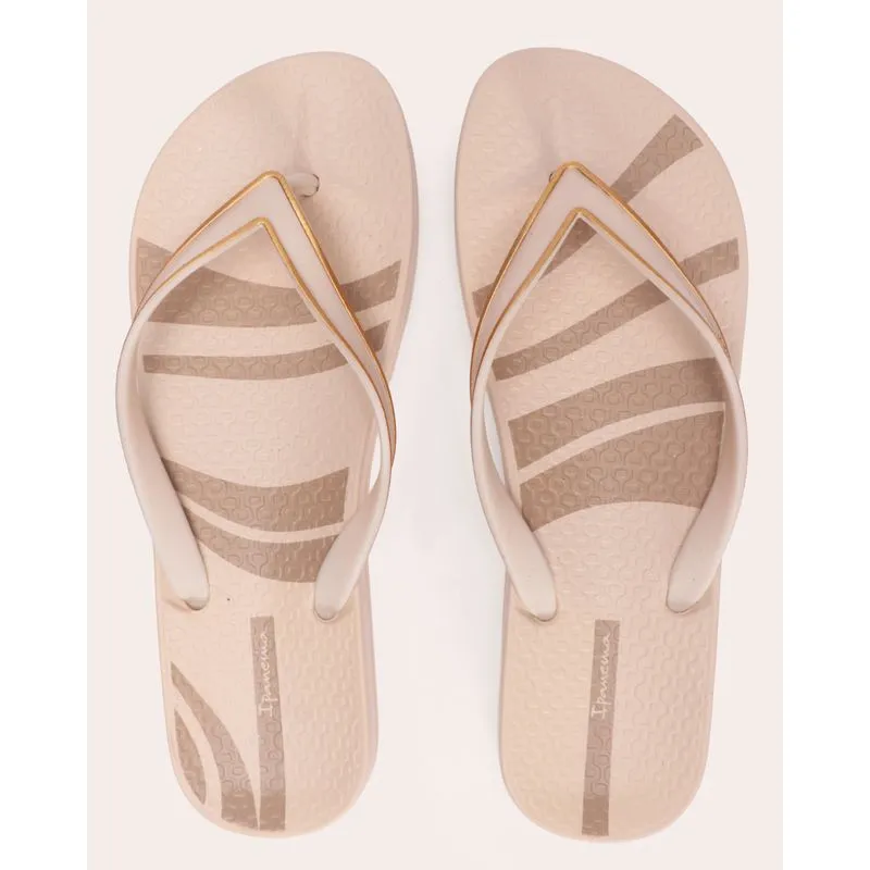 Chinelo Ipanema Feminino Anatômica Linea Bege 35