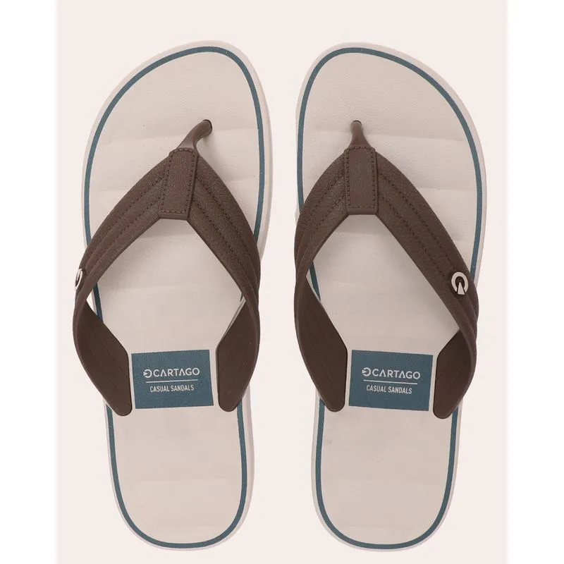 Chinelo Masculino Cartago Monterrey Bege 41