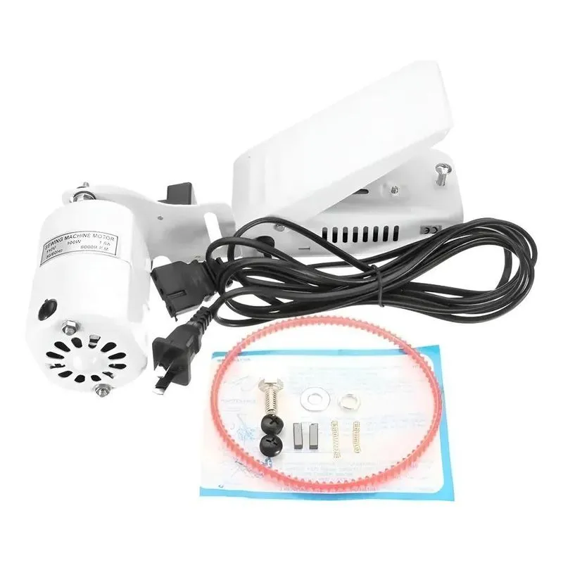 Motor Máquina Costura Doméstica 110v/220v Comp - 220v Branco