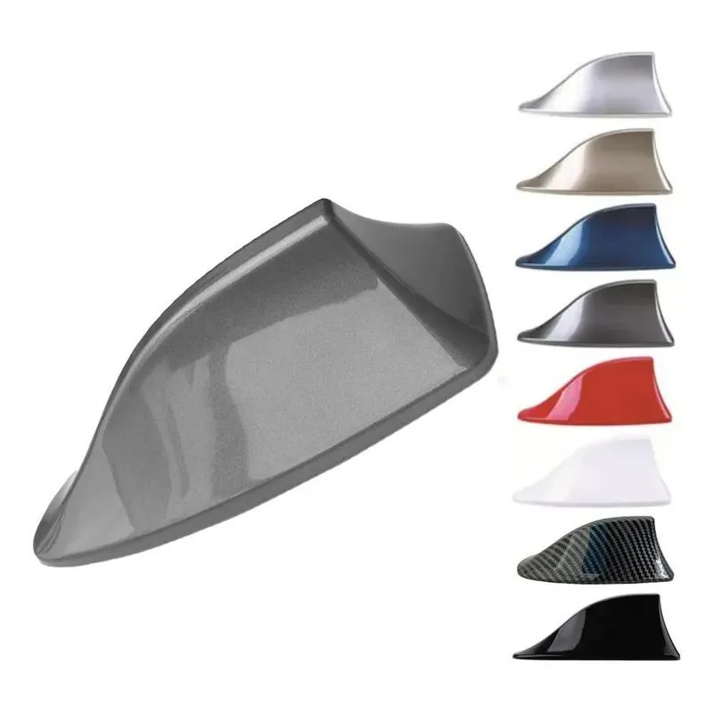 Antena Shark Tubarão Universal Honda: - Cinza Grafite Escuro