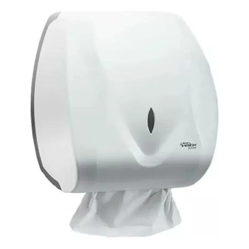 2x Dispenser De Papel Premisse Interfolhado Branco 29x27x16c