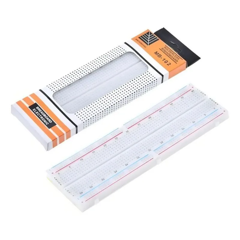2x Protoboard Breadboard 830 Pontos Furos