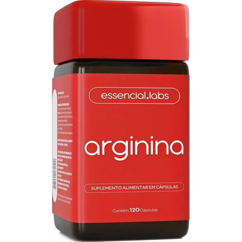 5x Arginina 100% Pura 2000mg Por Dose - 120 Cápsulas - Fórmu