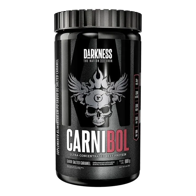 10x Carnibol Proteína De Carne 900g - Whey Protein - Darkne