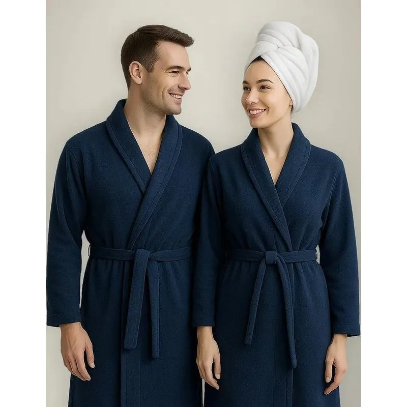 3x Roupão Feminino Masculino Microfibra Banho Quentinho Inve