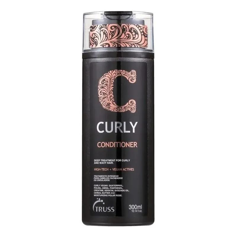 Truss Curly Condicionador 300ml Cacheados Ondulados