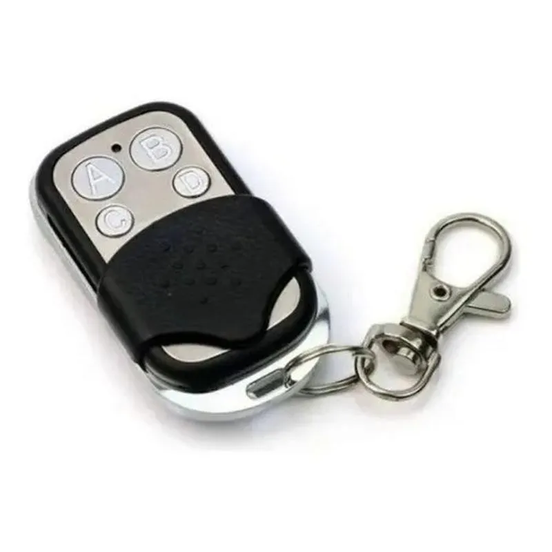 3x Controle Remoto Copiador 433mhz Para Portão Alarme 4 Botõ