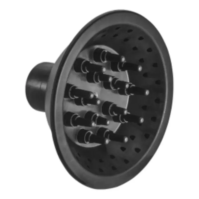 10x Difusor De Ar Dompel Para Secador De Cabelo, Cor Preta