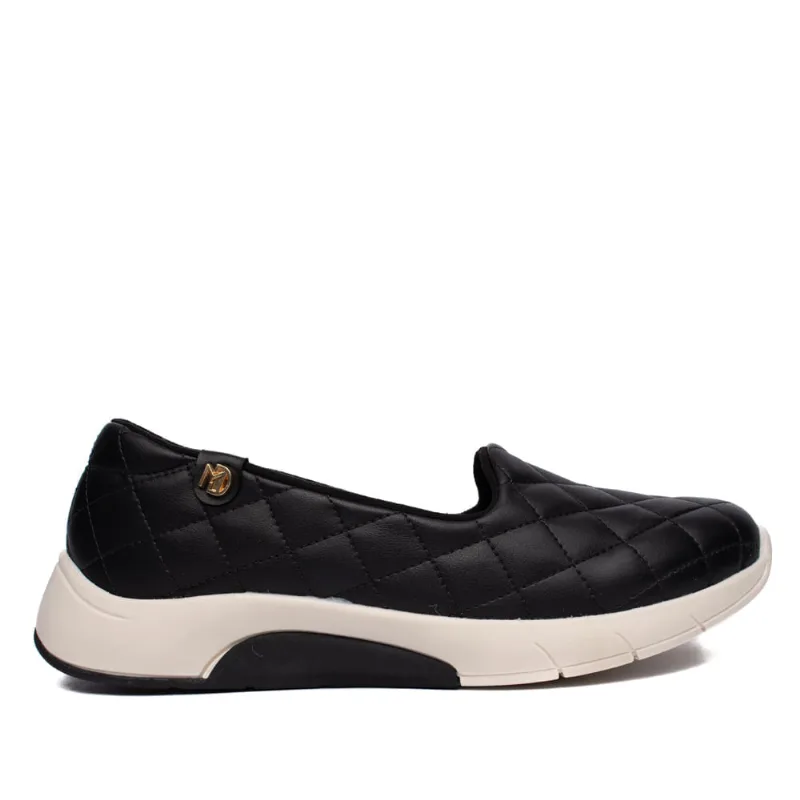 Tênis Feminino Modare Matelassê Conforto Preto - 39