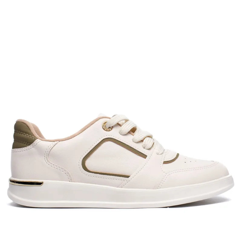 Tênis Feminino Modare Casual Branco/Verde - 34
