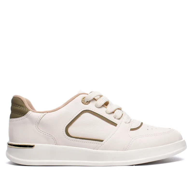 Tênis Feminino Modare Casual Branco/Verde - 37