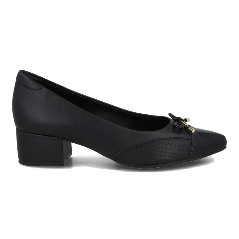 Scarpin Modare Ultra Conforto Feminino Preto 35