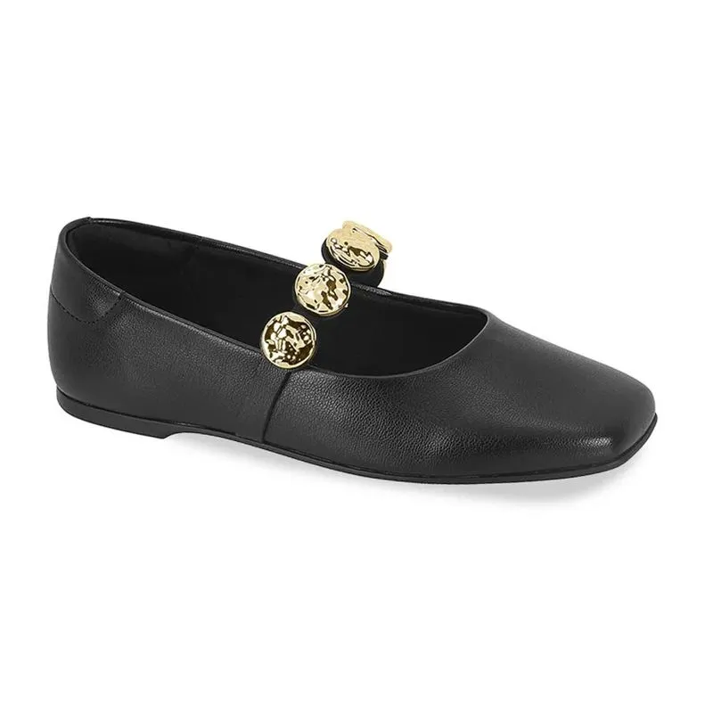 Sapatilha Molekinha Casual Infantil Menina Preta 31