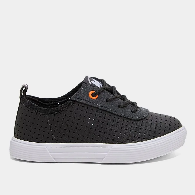 Tênis Infantil Molekinho Casual Menino - Menino - Preto