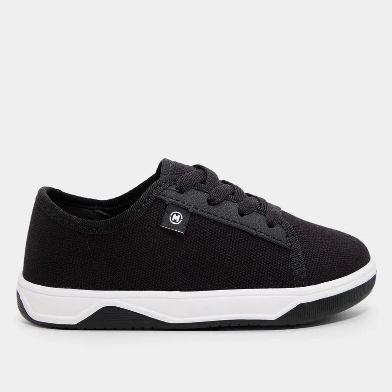 Tênis Infantil Molekinho Lona Berlin Menino - Menino - Preto
