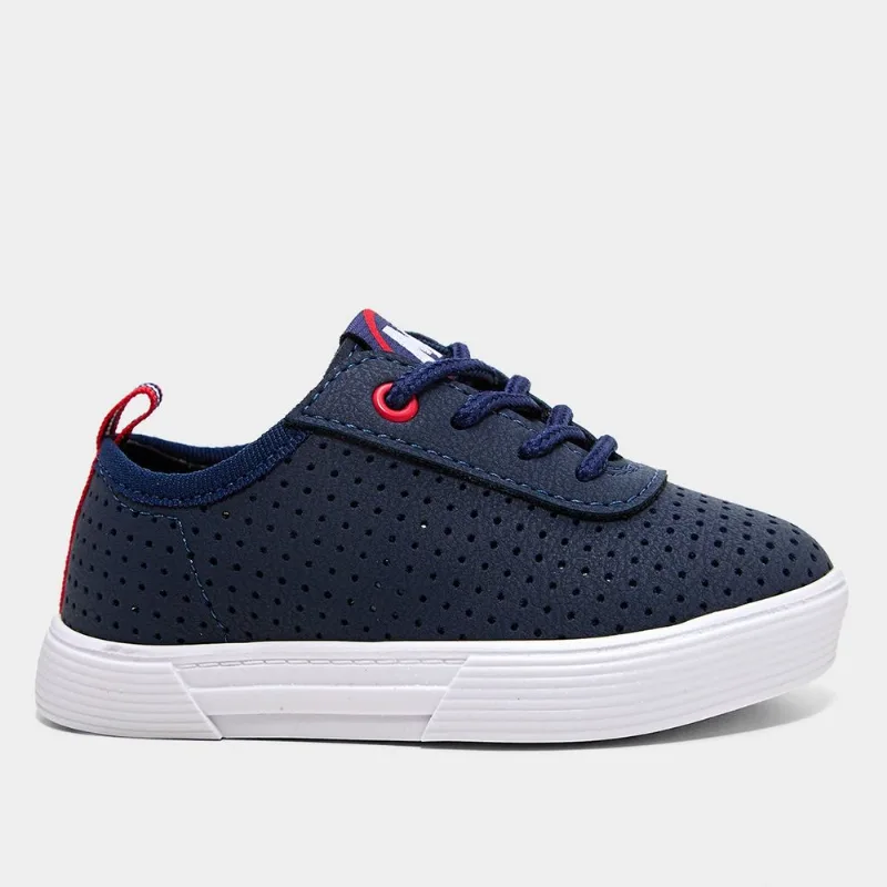 Tênis Infantil Molekinho Casual Menino - Menino - Marinho