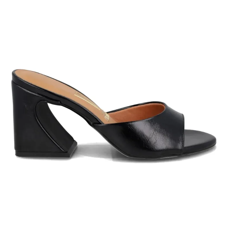 Tamanco Vizzano Salto Bloco Feminino Preto 33