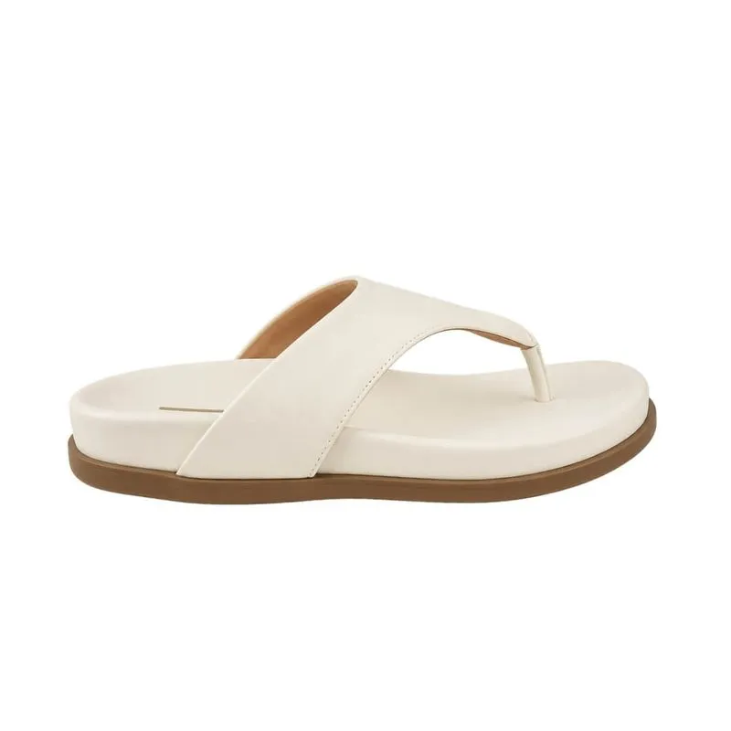 Chinelo Feminino Vizzano 6584.101 Napa Pele Strech 37 / BRANCO OFF