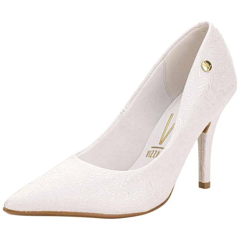 SCARPIN FEMININO SALTO FINO VIZZANO 11841468 39 / BRANCO