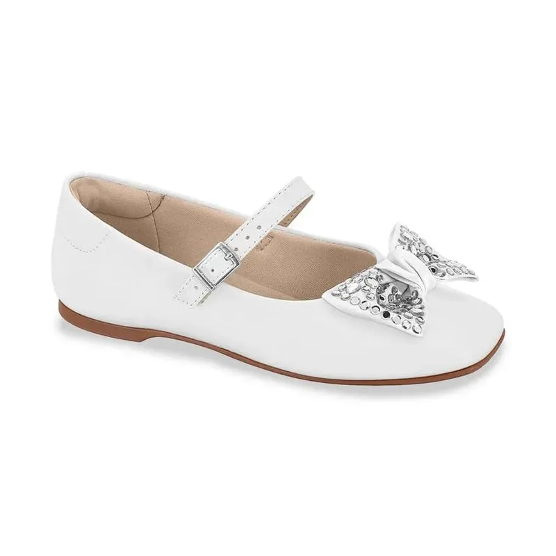 Sapatilha Molekinha Casual Infantil Menina Branco 36