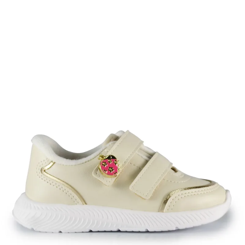 Tênis Casual Infantil Molekinha Feminino 2723.224 30672 NP BCO OFF/DRD 20