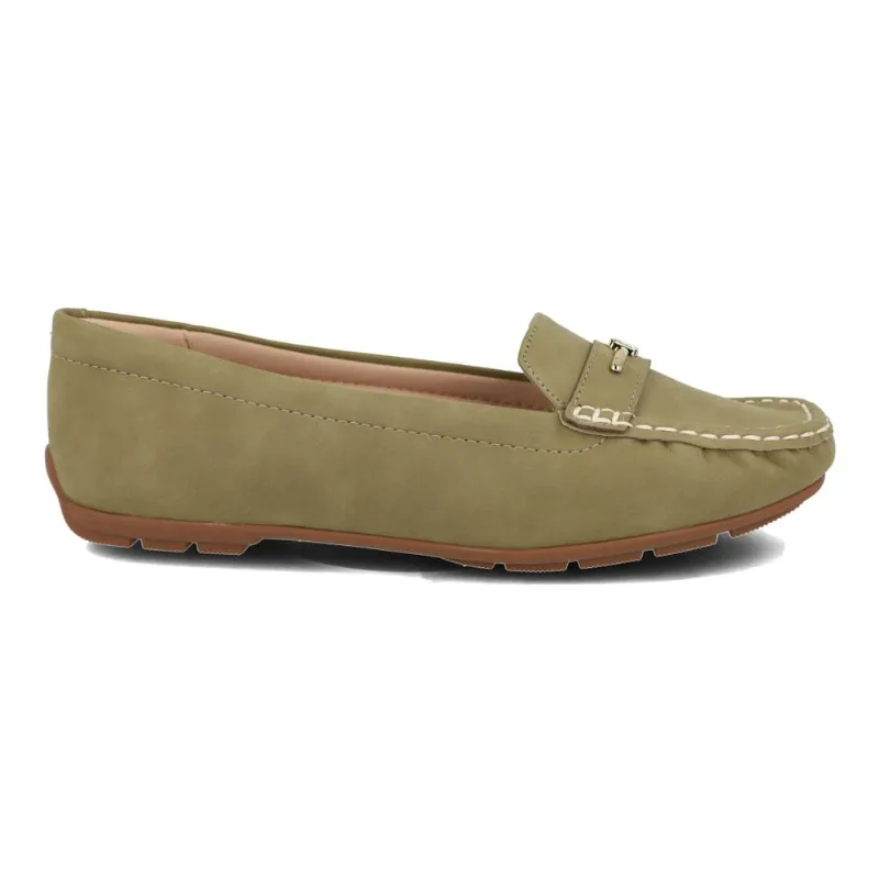 Mocassim Modare Alecrim Feminina Verde Oliva 38