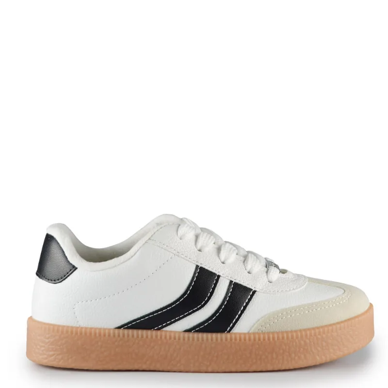 Tênis Casual Infantil Molekinha Feminino 2582.102 32302 BCO/BCO OFF/PT 27