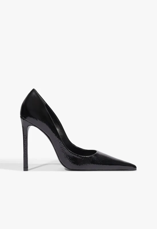 Clara Patent Leather Pump 7 / Black / Patent Leather