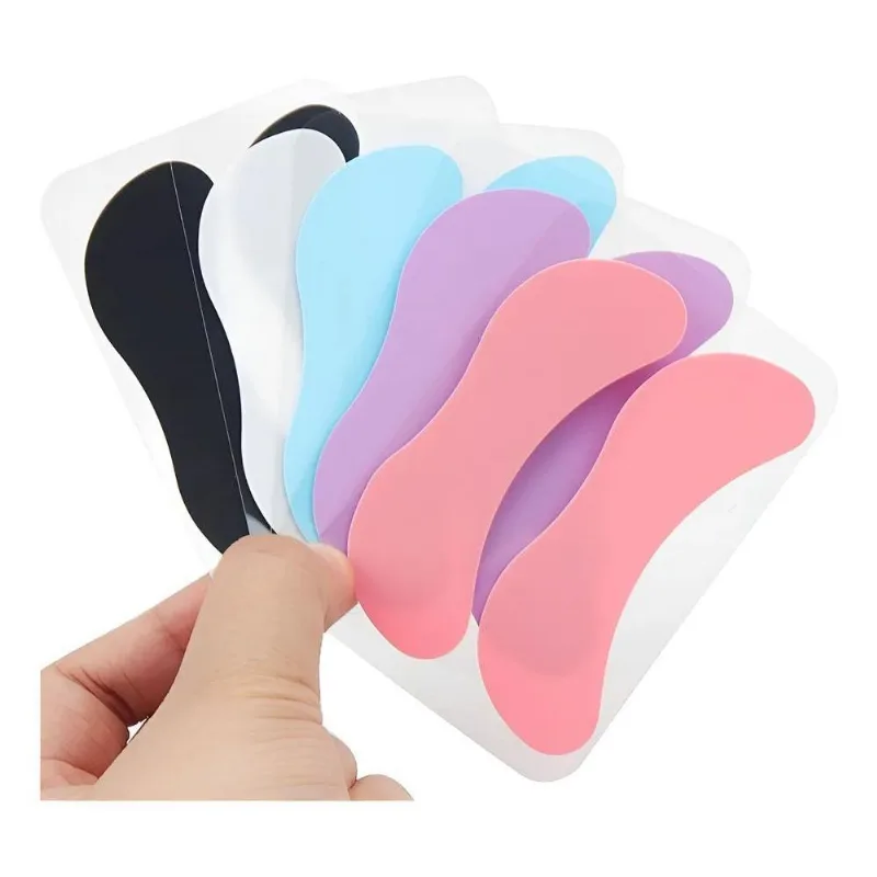 Pads Silicone Extensão Cílios: Reutilizável, - Ondulado Rosa