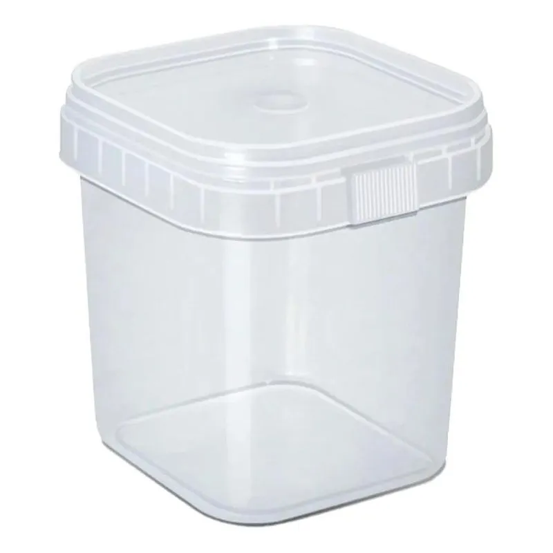 10x Pote Com Lacre Quadrado 220ml - Bolo No Pote 50un - Com Tam