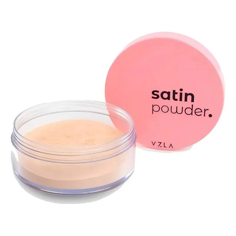 Pó Satin Powder Efeito Acetinado Vizzela - Cor 2 Tom Médio