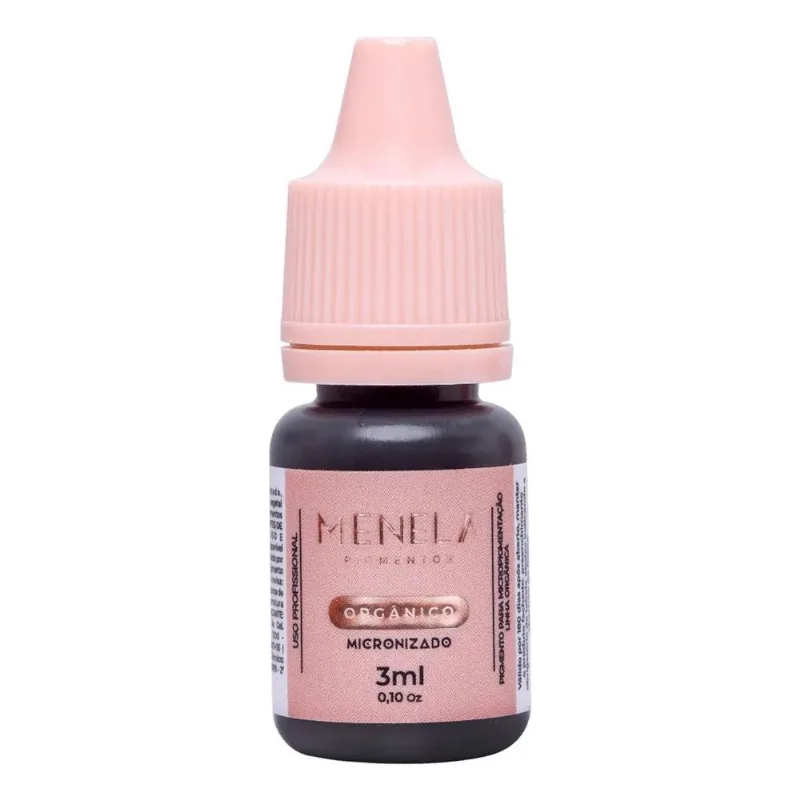 Pigmento Menela Orgânico Preto - Mr. Black 3ml