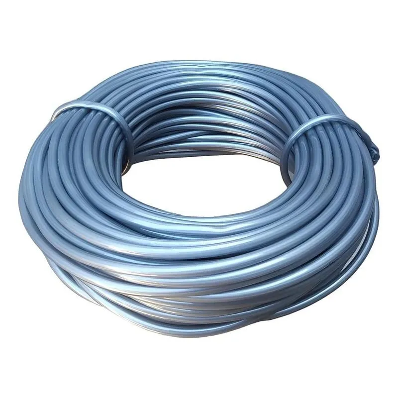 Fio Espaguete Pvc Cadeira 1kg: Renove E Crie Com Est - Cinza