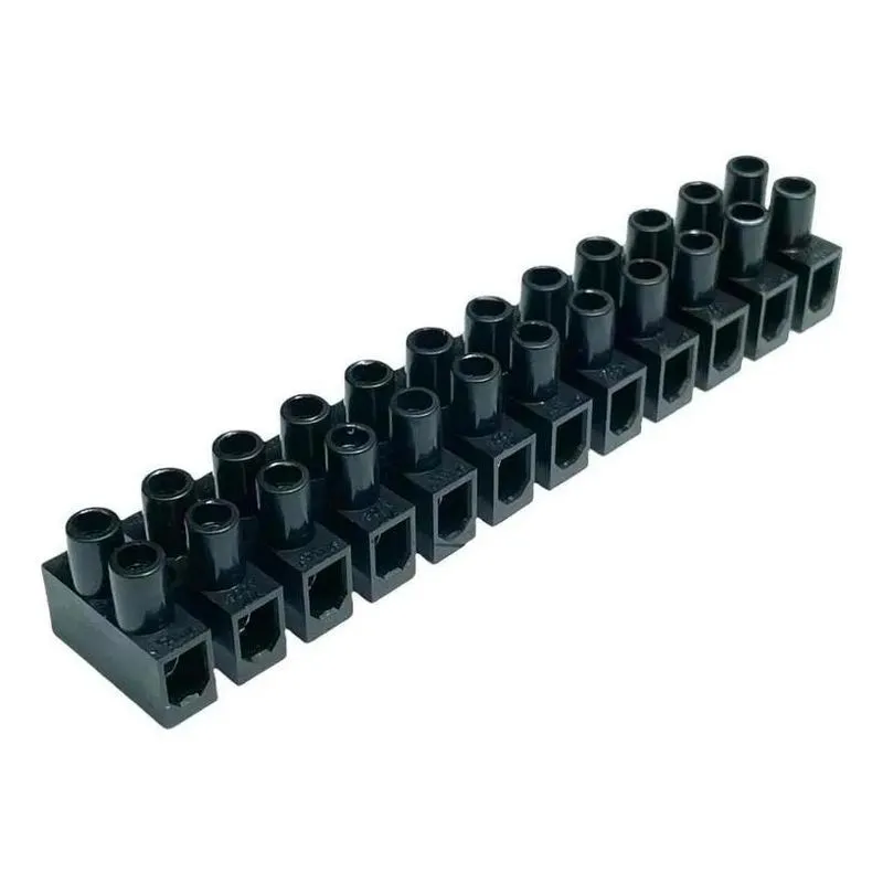 Barra Conector Borne Sindal 4mm Preto Bsi4 Lukma