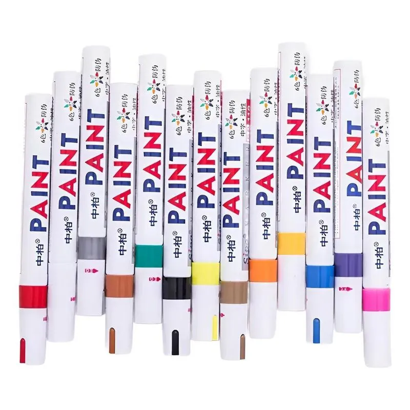 Caneta Reparadora De Pintura Automotiva Permanente - Branco