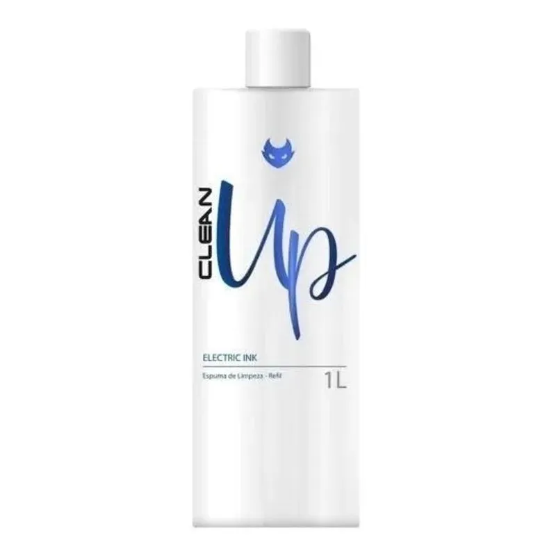 Espuma Electric Ink Clean Up Refil 1l - Limpeza Tattoo