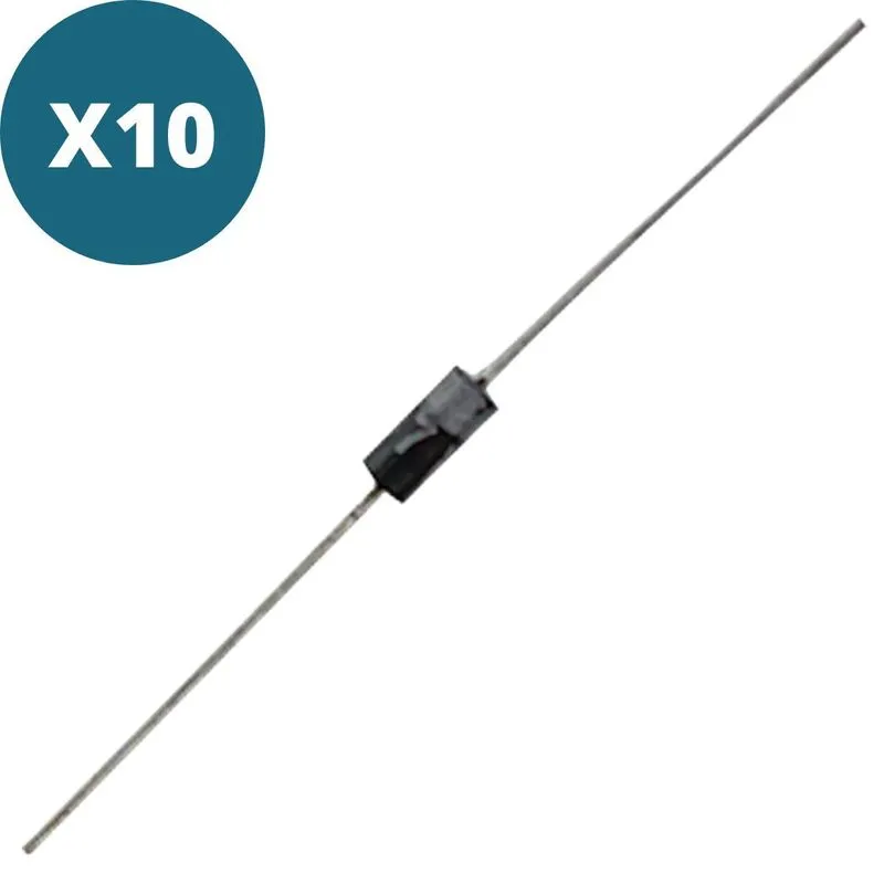 Kit 10 Diodo Retificador 1n4007 In4007 1a 1000v