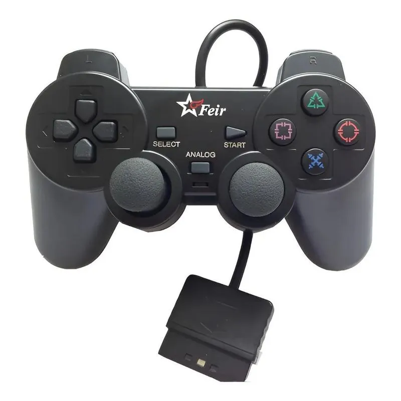 Controle Joystick Feir Fr-211 Preto