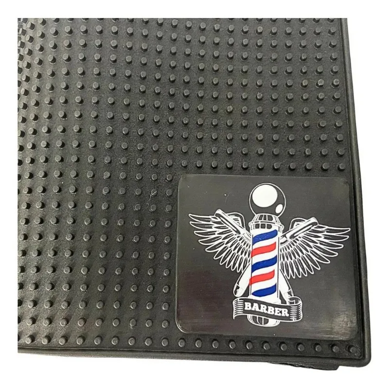 Tapete De Bancada Para Barbeiro 24x40cm Antiderrapante