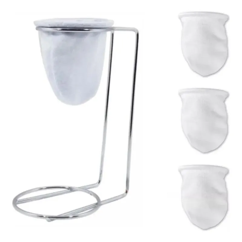 Mini Coador Individual De Café 1 Unidade + 3 Refis Extras