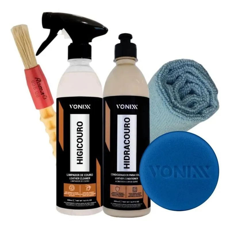 Kit Higicouro + Hidracouro + Aplicador De Espuma Vonixx