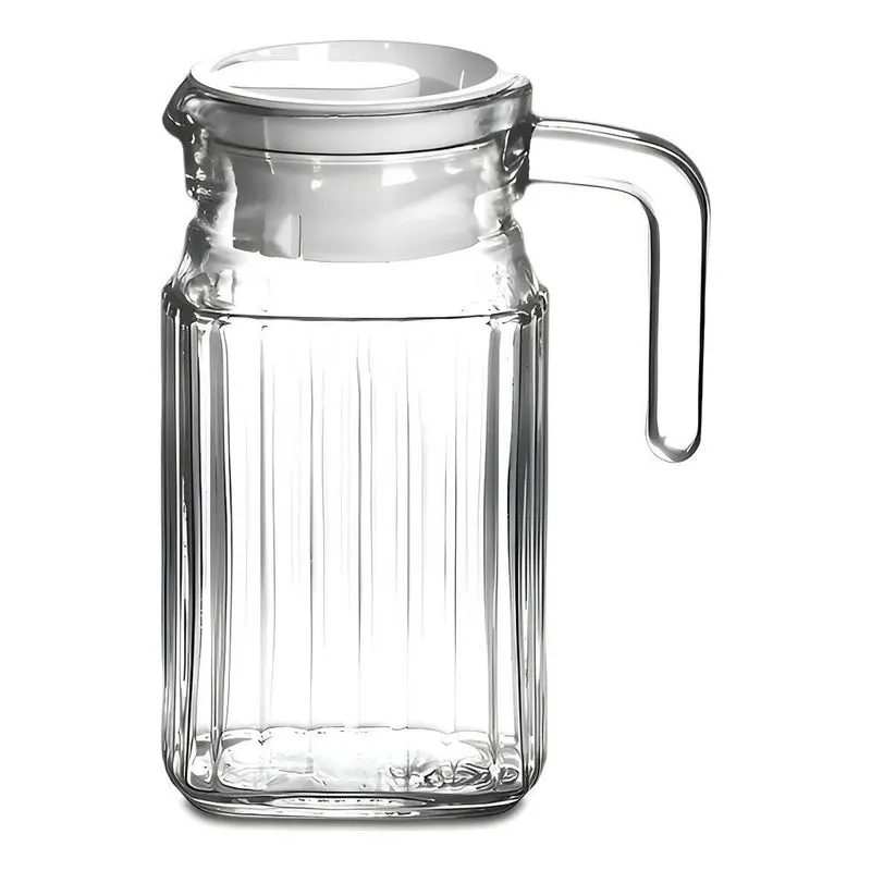 Jarra Suco Água Chá Gelado Com Tampa 500ml Cor Transparente