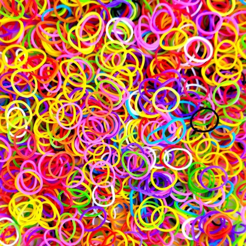 5x Elásticos Borrachinhas 2000 Un Banho Tosa Pet Shop Pentea