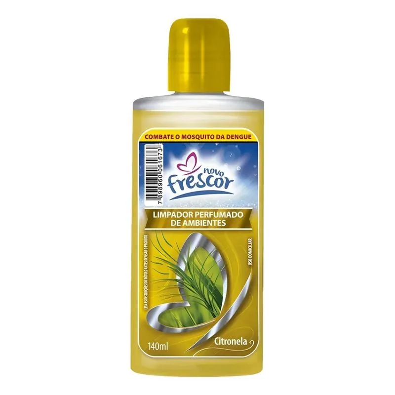 Novo Frescor: Aromatizante E Limpador Multiuso 1 - Citronela