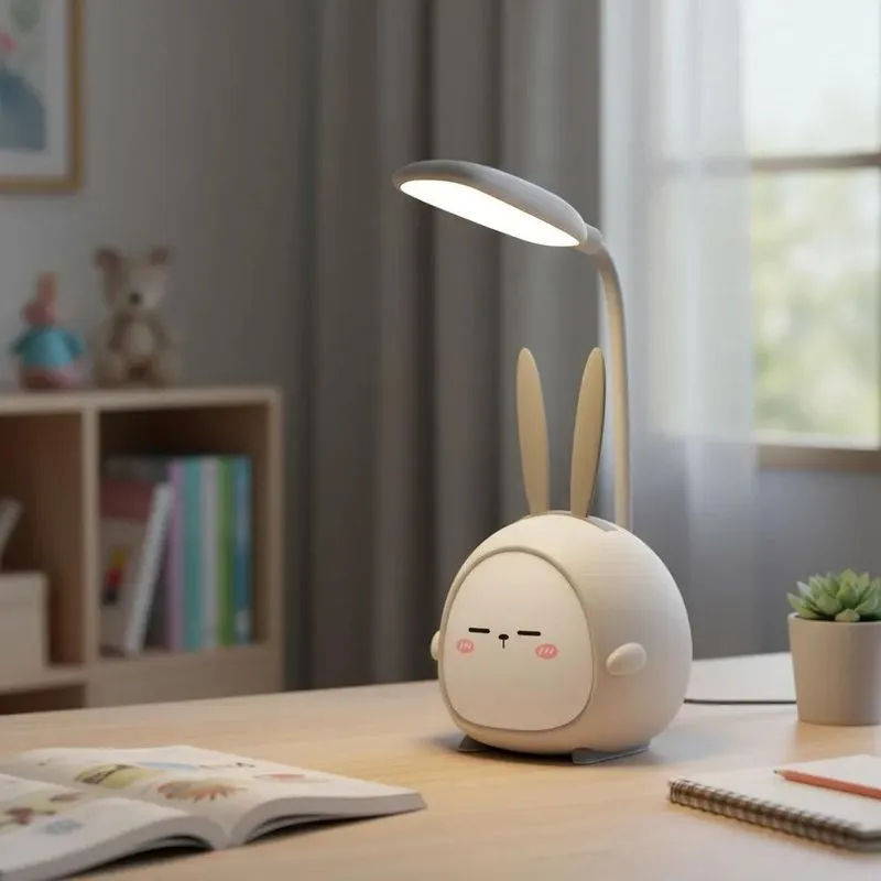 Luminária Led Mesa Articulável Abajur Para Quarto Infantil C