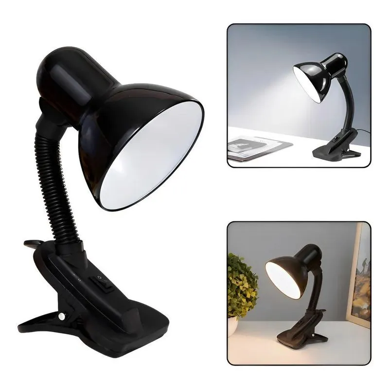 Luminária Mesa Articulada Presilha Bivolt A - Lilás 127/220v