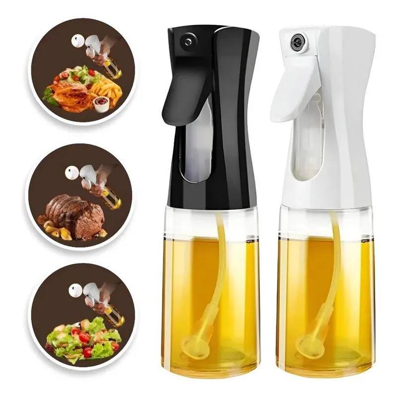 2x Porta Azeite Vinagre Óleos Spray Galheteiro Chef Cozinha
